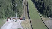 Archived webcam image showing Heini-Klopfer Ski-jumping hill on 15 Jun 2026 at 08:45