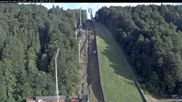 Archived webcam image showing Heini-Klopfer Ski-jumping hill on 16 Jun 2026 at 07:21
