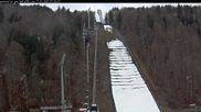 Archived webcam image showing Heini-Klopfer Ski-jumping hill on 17 Mar 2026 at 07:08