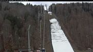 Archived webcam image showing Heini-Klopfer Ski-jumping hill on 17 Mar 2026 at 08:08