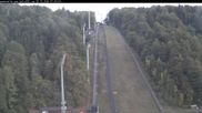 Archived webcam image showing Heini-Klopfer Ski-jumping hill on 6 Oct 2026 at 07:52