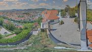 Archiviertes Webcam Bild: Blick vom Schlossberg auf Graz am 13.07.2026 um 14:21 Uhr