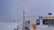 Archived webcam image showing Les Deux Alpes (top station chairlift Glacier) on 25 Oct 2026 at 08:00