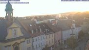 Archived webcam image showing Marktredwitz - Old Town on 27 Sep 2026 at 18:55