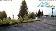 Archived webcam image showing View from top station Mittagbahn on 28 May 2026 at 06:30