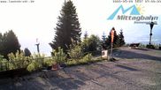 Archived webcam image showing View from top station Mittagbahn on 28 May 2026 at 07:30