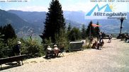 Archiviertes Webcam Bild: Blick von der Bergstation Mittagbahn am 12.07.2026 um 12:48 Uhr