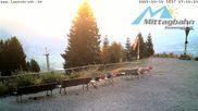 Archived webcam image showing View from top station Mittagbahn on 30 Sep 2026 at 07:30