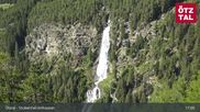 Archiviertes Webcam Bild: Stuibenfall bei Umhausen am 12.07.2026 um 17:39 Uhr