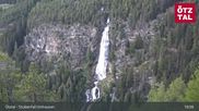 Archived webcam image showing Umhausen: Stuiben Falls on 7 Sep 2026 at 01:28
