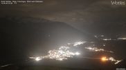 Archiviertes Webcam Bild: Ausblick vom Hotel Watles am 12.04.2026 um 22:11 Uhr