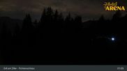 Archived webcam image showing Spruce Tree Castle Rosenalm on 9 May 2026 at 01:12