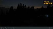 Archived webcam image showing Spruce Tree Castle Rosenalm on 9 May 2026 at 03:12