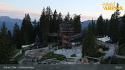 Archived webcam image showing Spruce Tree Castle Rosenalm on 30 May 2026 at 05:01