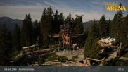Archived webcam image showing Spruce Tree Castle Rosenalm on 30 May 2026 at 01:01