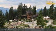 Archived webcam image showing Spruce Tree Castle Rosenalm on 29 Jul 2026 at 17:18