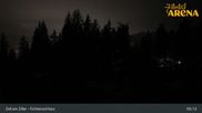 Archived webcam image showing Spruce Tree Castle Rosenalm on 17 Sep 2026 at 05:33