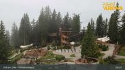 Archived webcam image showing Spruce Tree Castle Rosenalm on 17 Sep 2026 at 09:33