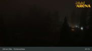Archived webcam image showing Spruce Tree Castle Rosenalm on 17 Sep 2026 at 01:33