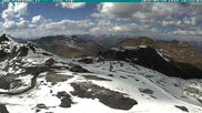 Archiviertes Webcam Bild: Stilfserjoch: Blick vom Trincerone ins Tal am 28.05.2026 um 16:31 Uhr