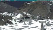 Archived webcam image showing Stilfserjoch Base Station on 28 May 2026 at 14:53
