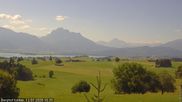 Archiviertes Webcam Bild: Forggensee - Berghof Kinker am 12.07.2026 um 10:39 Uhr