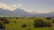 Archiviertes Webcam Bild: Forggensee - Berghof Kinker am 12.07.2026 um 12:39 Uhr