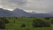 Archiviertes Webcam Bild: Forggensee - Berghof Kinker am 26.08.2026 um 08:07 Uhr