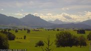 Archiviertes Webcam Bild: Forggensee - Berghof Kinker am 26.08.2026 um 12:07 Uhr