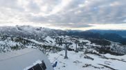Archived webcam image showing Tauplitz: Top Station Chair Lift Lawinenstein on 18 May 2026 at 06:57
