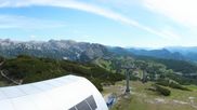 Archived webcam image showing Tauplitz: Top Station Chair Lift Lawinenstein on 6 Jun 2026 at 10:38