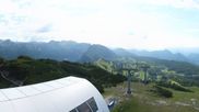 Archived webcam image showing Tauplitz: Top Station Chair Lift Lawinenstein on 4 Jul 2026 at 08:06