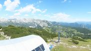 Archived webcam image showing Tauplitz: Top Station Chair Lift Lawinenstein on 4 Jul 2026 at 14:06