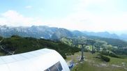 Archived webcam image showing Tauplitz: Top Station Chair Lift Lawinenstein on 12 Jul 2026 at 10:55