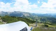 Archived webcam image showing Tauplitz: Top Station Chair Lift Lawinenstein on 12 Jul 2026 at 12:55