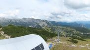Archived webcam image showing Tauplitz: Top Station Chair Lift Lawinenstein on 2 Sep 2026 at 14:21