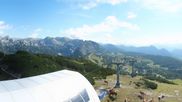 Archived webcam image showing Tauplitz: Top Station Chair Lift Lawinenstein on 2 Sep 2026 at 10:21