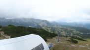Archived webcam image showing Tauplitz: Top Station Chair Lift Lawinenstein on 22 Sep 2026 at 12:25