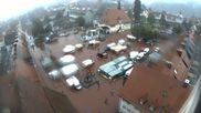 Archived webcam image showing Market place in Freudenstadt on 12 Jun 2026 at 10:18