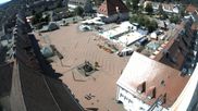 Archiviertes Webcam Bild: Freudenstadt - Oberer Marktplatz am 12.07.2026 um 10:07 Uhr