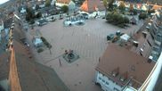 Archived webcam image showing Market place in Freudenstadt on 3 Aug 2026 at 06:55
