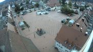 Archived webcam image showing Market place in Freudenstadt on 3 Aug 2026 at 08:55