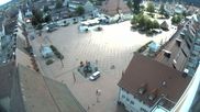 Archived webcam image showing Market place in Freudenstadt on 3 Aug 2026 at 14:55