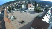 Archived webcam image showing Market place in Freudenstadt on 3 Aug 2026 at 18:55
