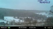 Archived webcam image showing Winter World Rehefeld, Erz Mountains on 26 Mar 2026 at 10:43
