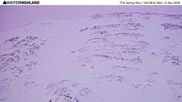Archived webcam image showing Glencoe Mountain Ski Resort - Spring Run Slope on 13 Apr 2026 at 07:25