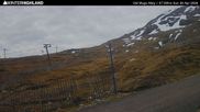 Archived webcam image showing Glencoe Mountain Ski Resort - Mugs Alley Slope on 26 Apr 2026 at 08:03