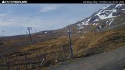 Archived webcam image showing Glencoe Mountain Ski Resort - Mugs Alley Slope on 26 Apr 2026 at 10:03