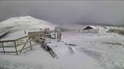 Archived webcam image showing Glencoe Mountain Ski Resort - Plateau Cafe on 25 Mar 2026 at 12:45