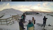 Archived webcam image showing Glencoe Mountain Ski Resort - Plateau Cafe on 25 Mar 2026 at 16:45